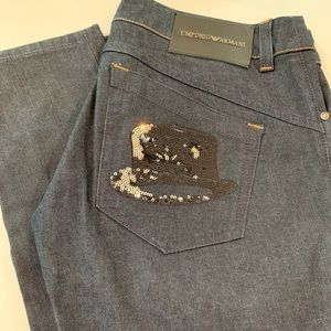 Emporio Armani Sequence Hat Jeans